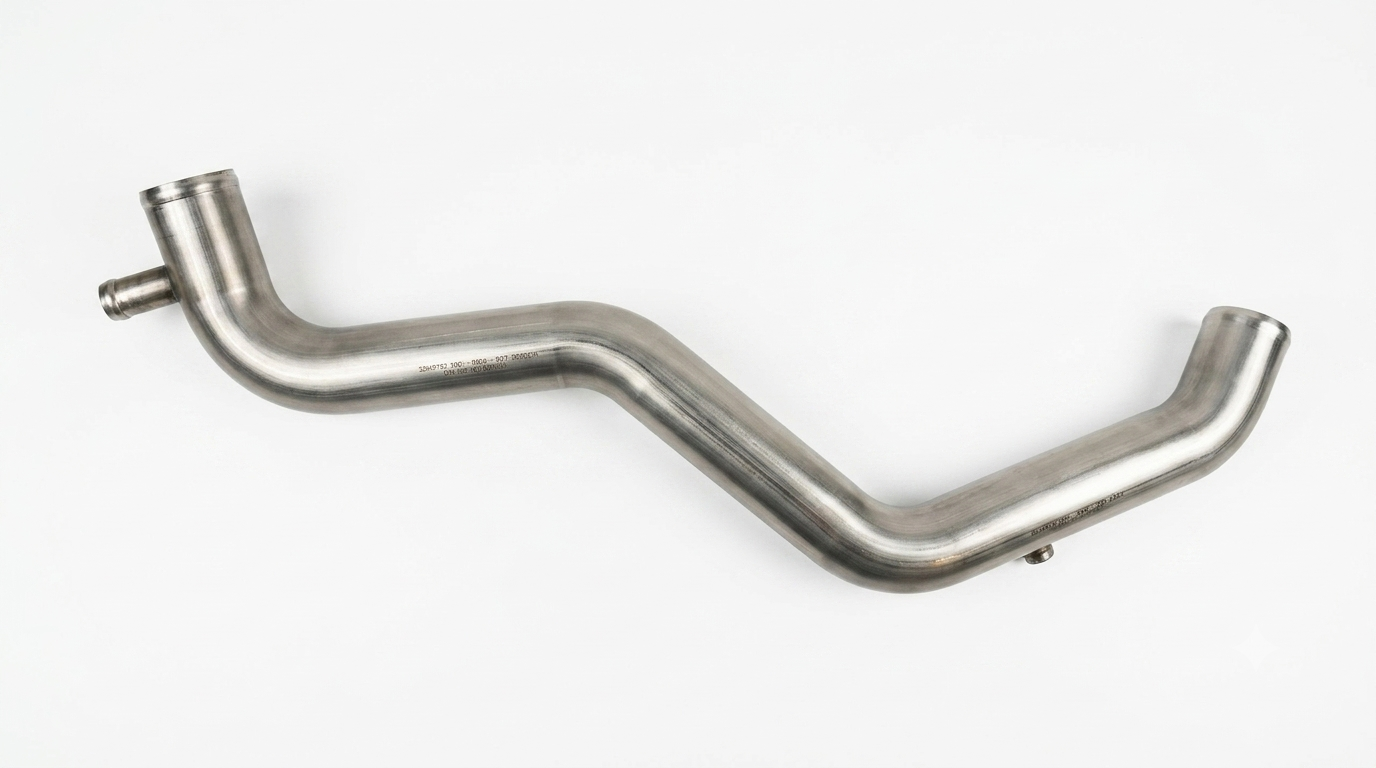 F66-3055SS Kenworth Stainless Steel Coolant Pipe